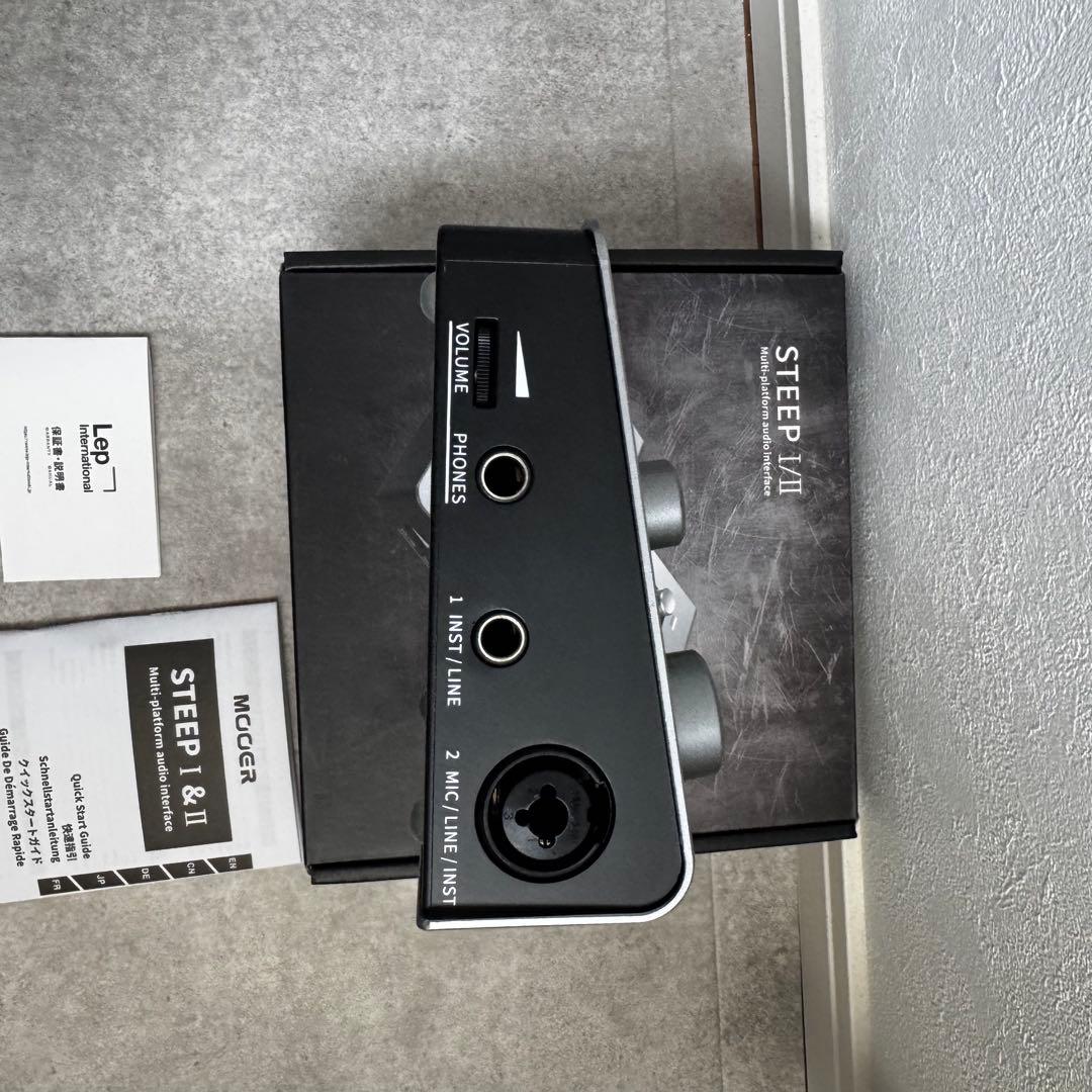 [値下げ！]MOOER STEEP 1 オーディオインターフェース