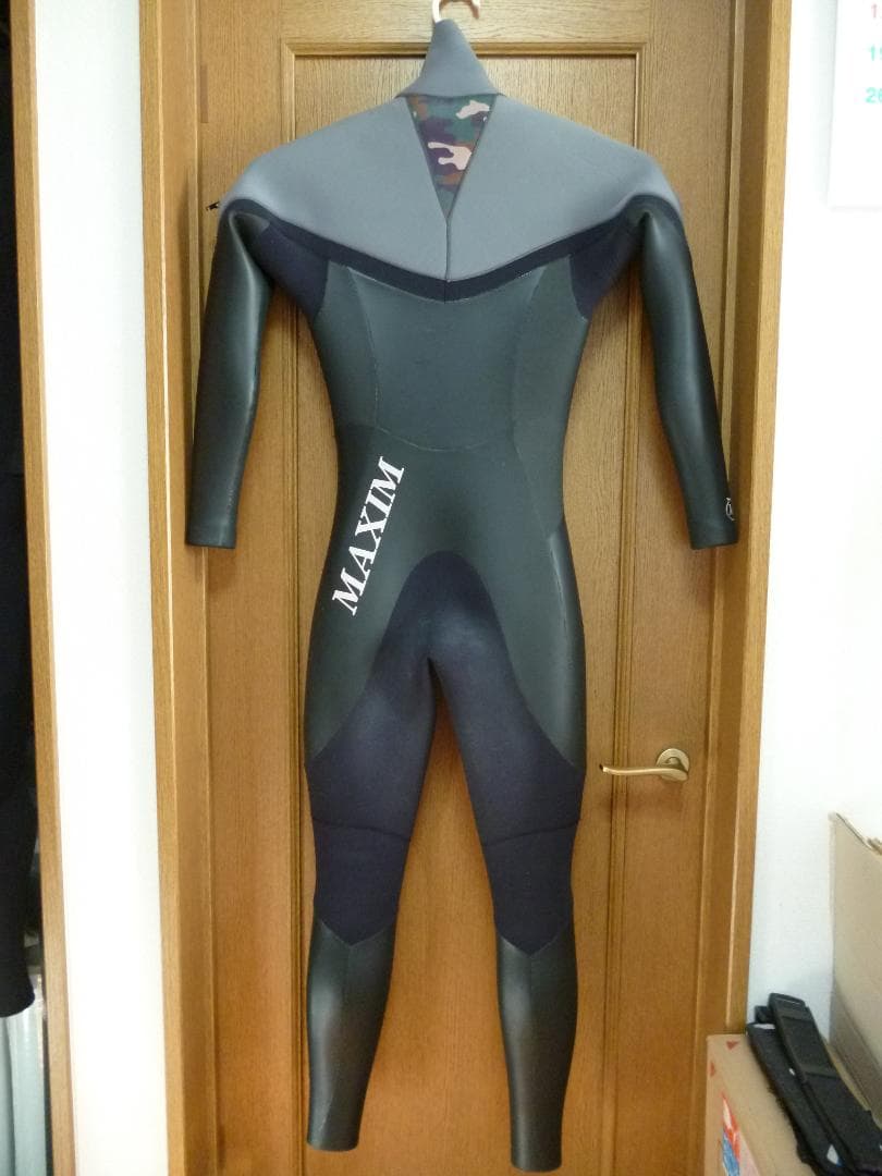 4*s様 「MAXIM」ロングチェストジップ セミドライ ウェットスーツ ML！