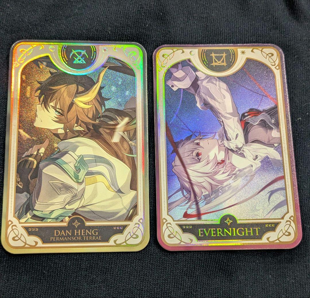 丹恒騰荒 & 長夜月 フォトカード ホヨランド2025 韓国 崩壊スターレイル