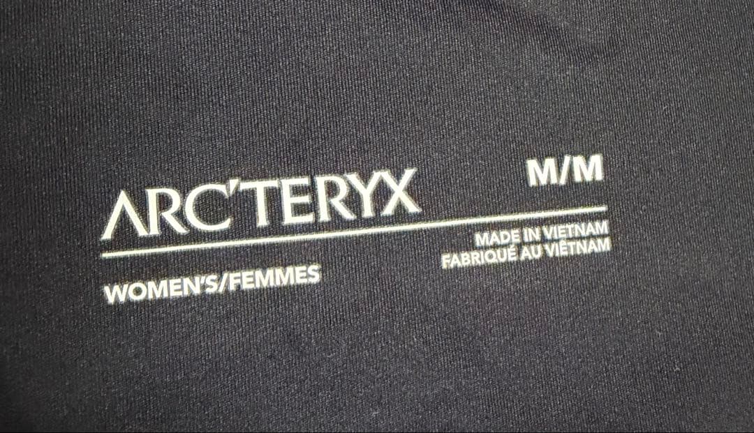 ARC'TERYX ベースレイヤー ボトム ウィメンズ ブラック
