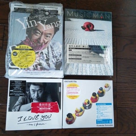 バラ売り可　桑田佳祐　LIVE映像ソフトCD等　完全生産限定盤　全4点セット