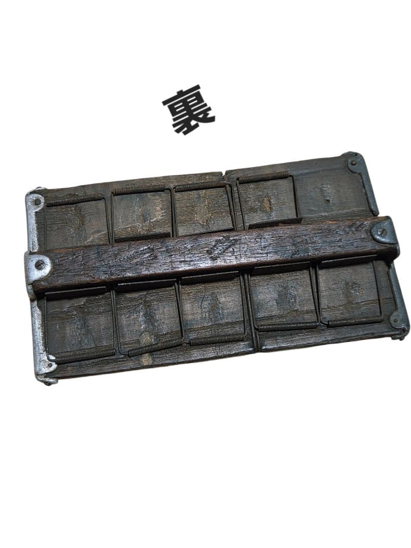 古典的な多色木製印刷物チケットホルダー？