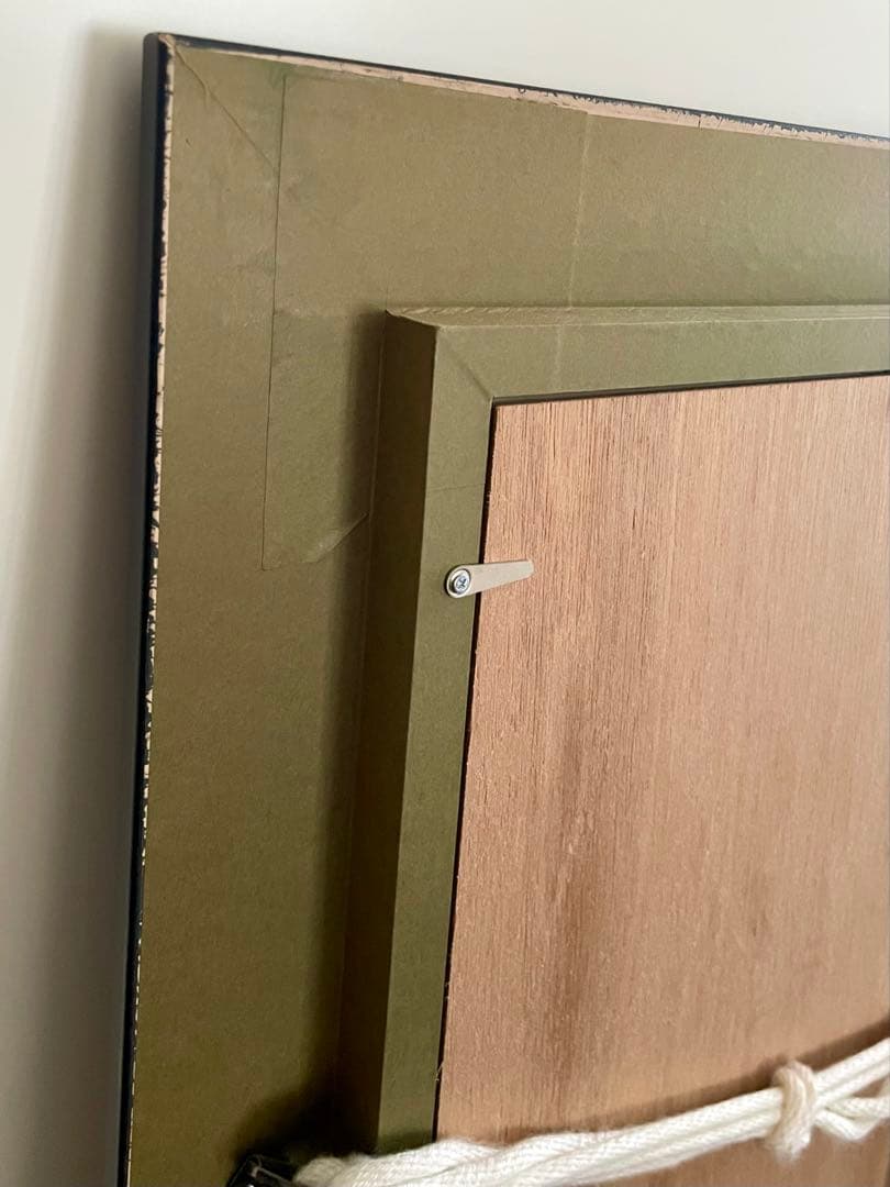 真作 油彩肉筆画　ウット・エルマン　『ひまわり畑のヴィラ』