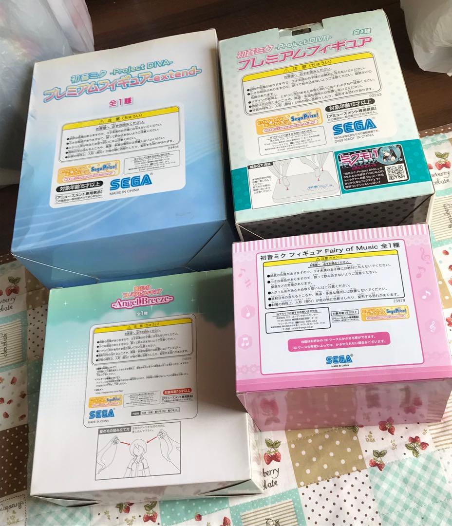 初音ミク　フィギュア　4つセット