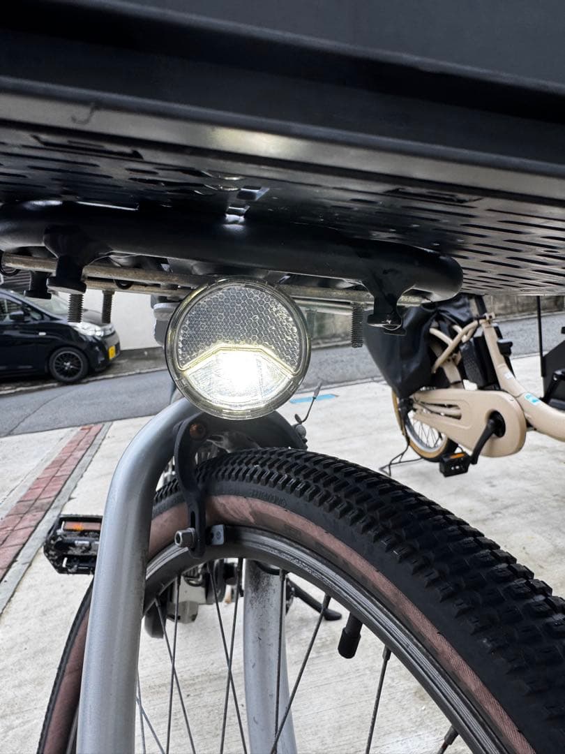 電動アシスト自転車 Panasonic BP02 26型 内装3段変速 シルバー