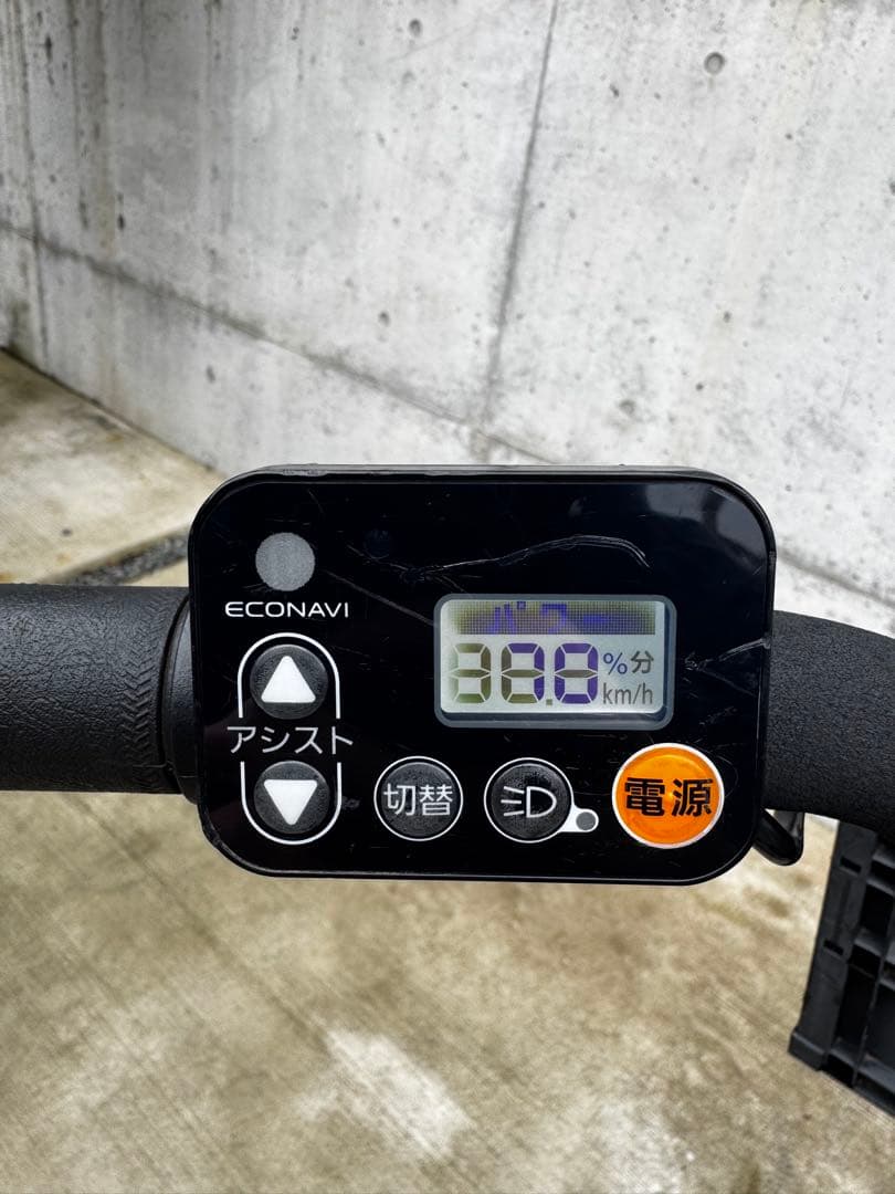 電動アシスト自転車 Panasonic BP02 26型 内装3段変速 シルバー