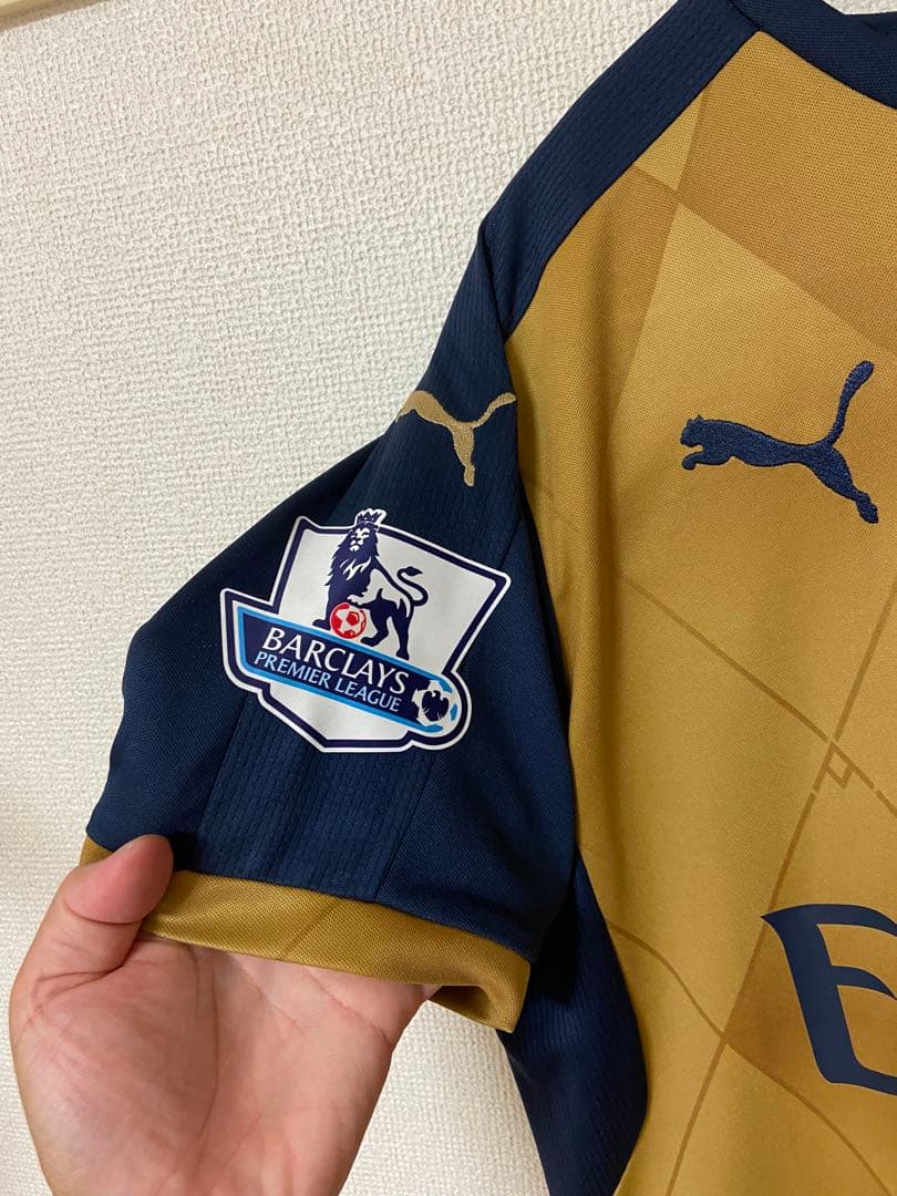 【現地購入】アーセナル2015-16シーズンアウェイキット　エジル