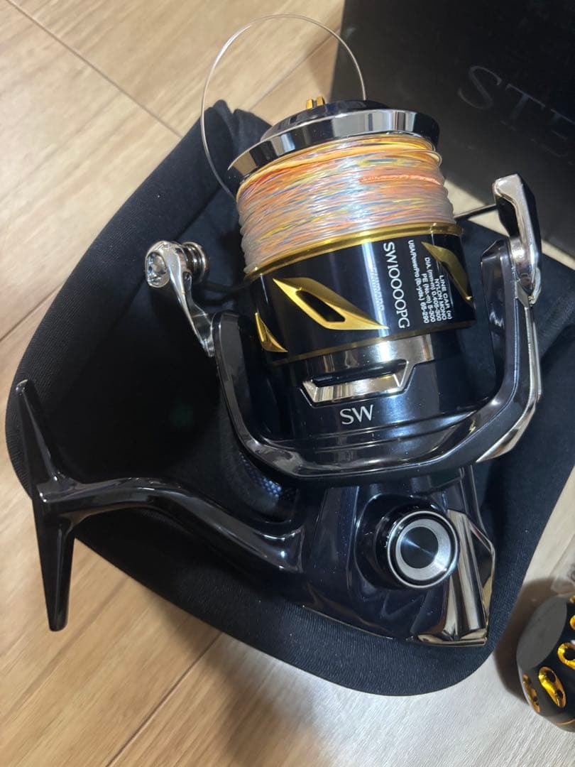 値下げ　美品　船持込1回　実釣未使用　シマノ 19ステラ　SW10000PG