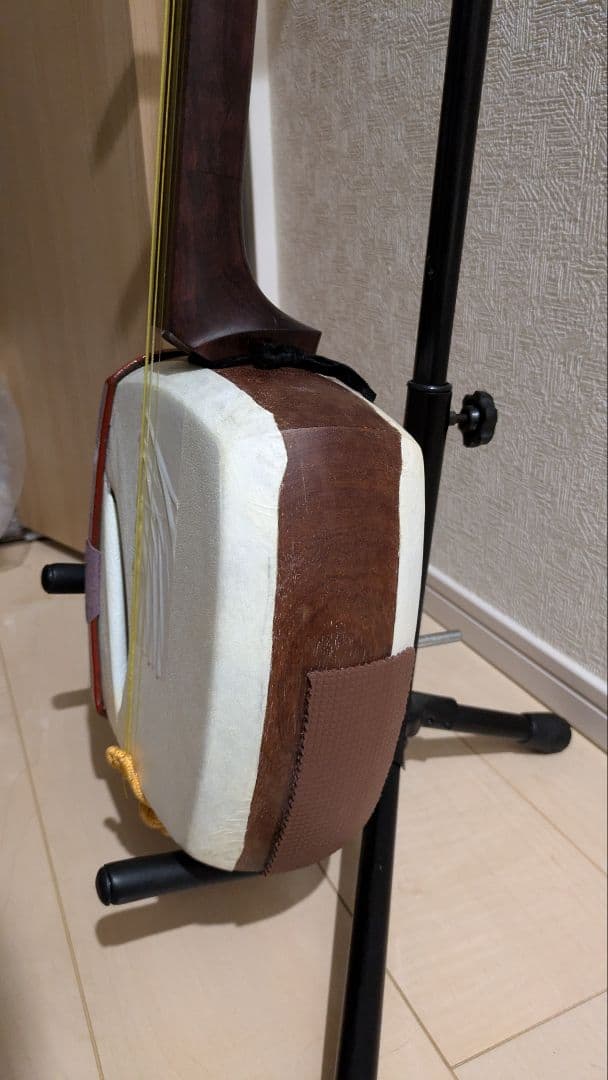 三味線 約50年前に30万円で購入した物 王貞治サイン入り