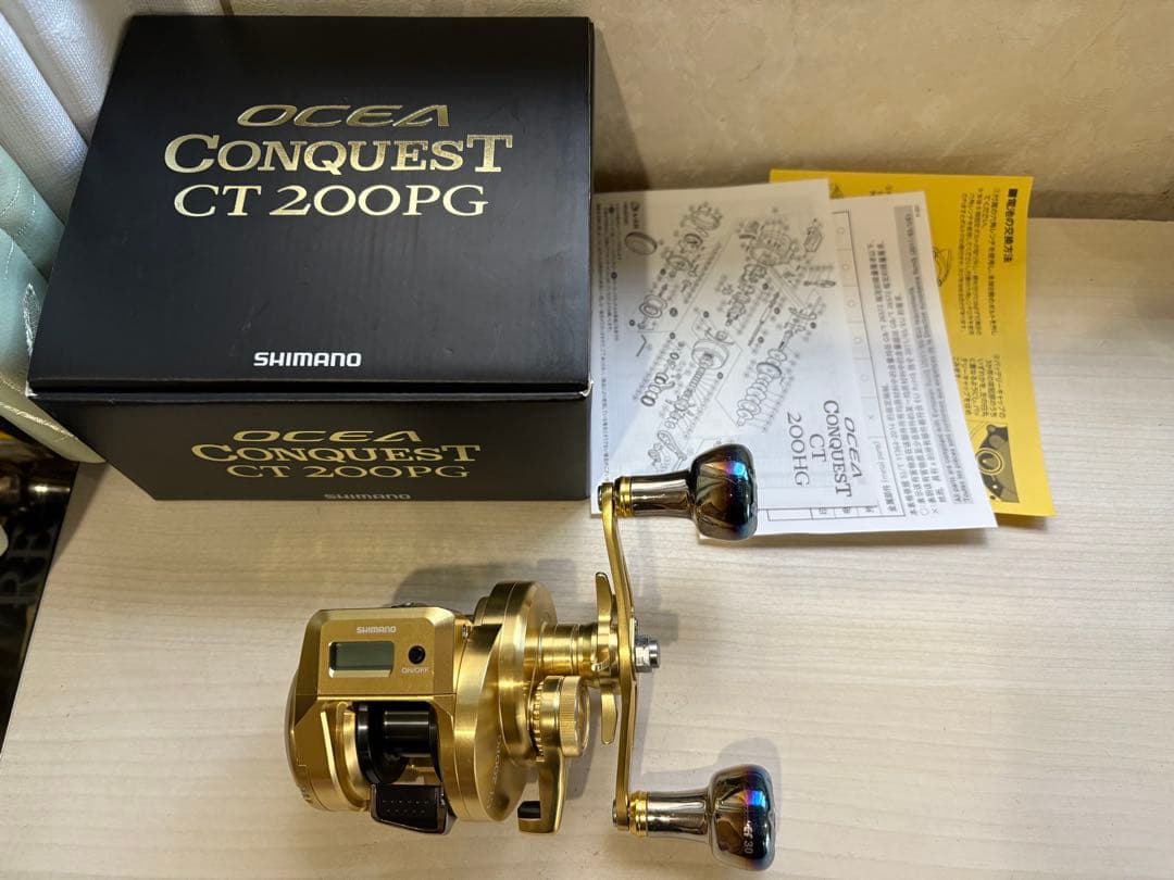 ★☆シマノ 18オシアコンクエスト CT 200PG カスタム　美品