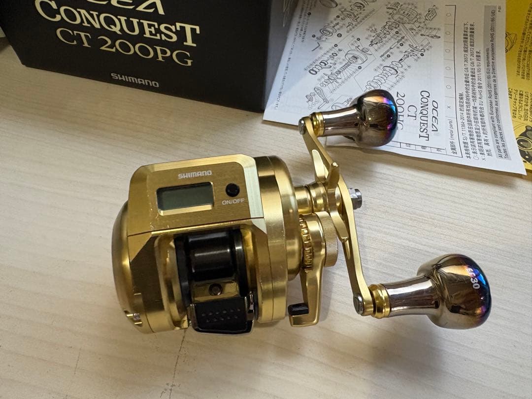 ★☆シマノ 18オシアコンクエスト CT 200PG カスタム　美品