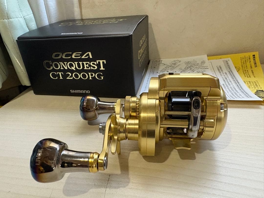 ★☆シマノ 18オシアコンクエスト CT 200PG カスタム　美品