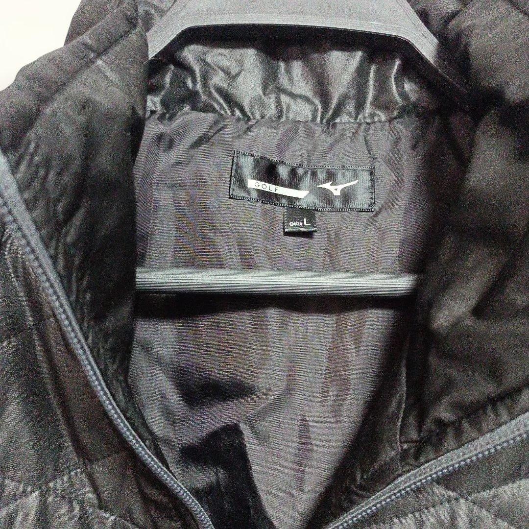 新品 タグ付き ミズノ ゴルフウェア ブレスサーモ中綿キルティングジャケット L