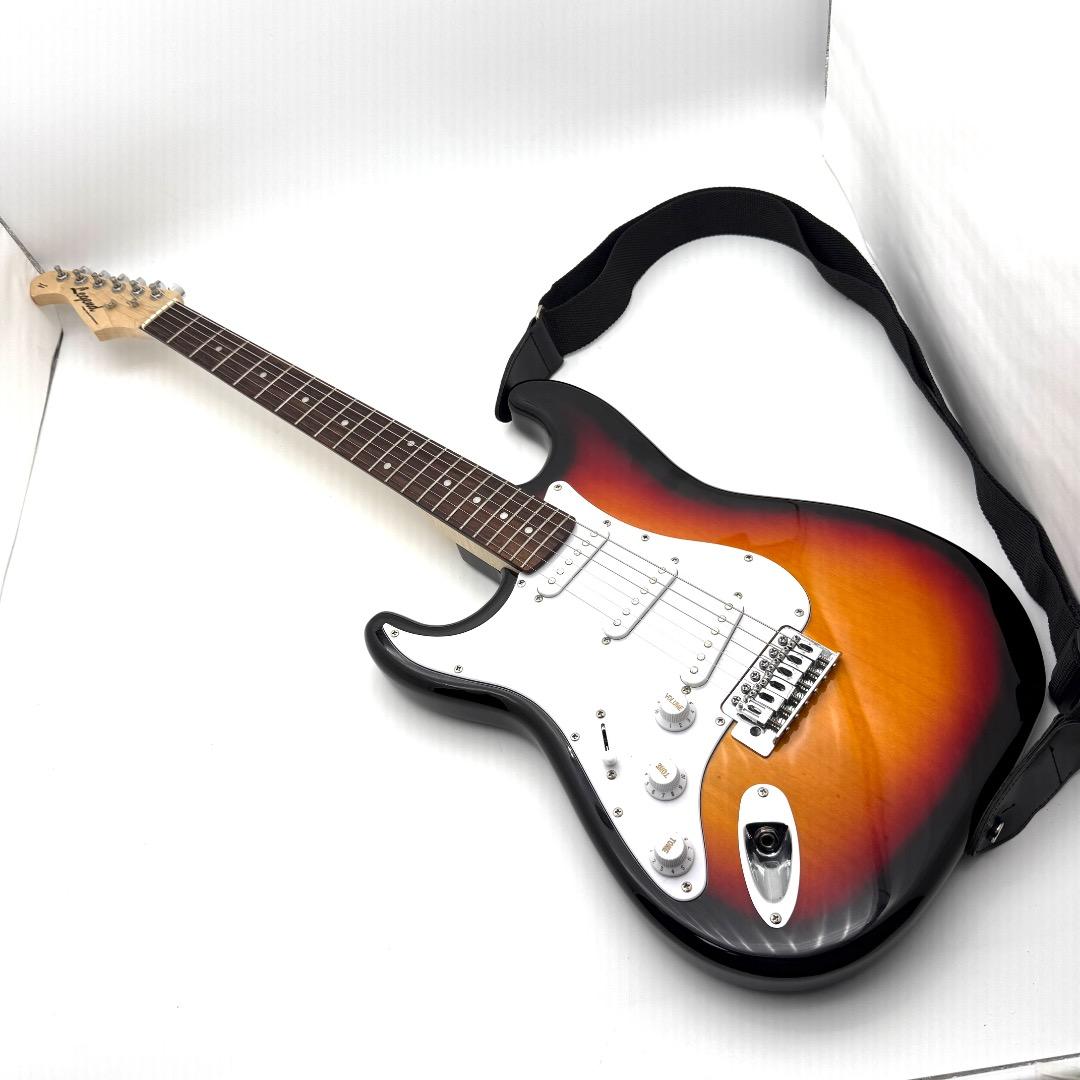 【左利き】Legend サンバースト エレキギター レフティ ストラトキャスター
