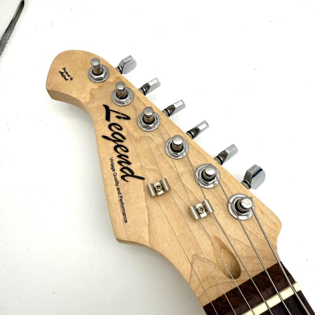 【左利き】Legend サンバースト エレキギター レフティ ストラトキャスター