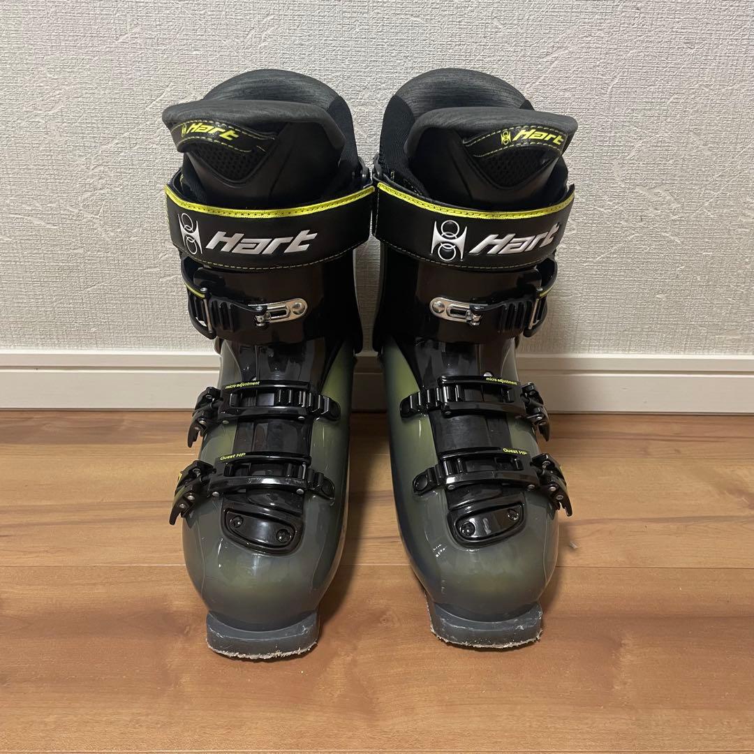 SALOMON170cm Hart27/27.5cmストック付きスキーセット