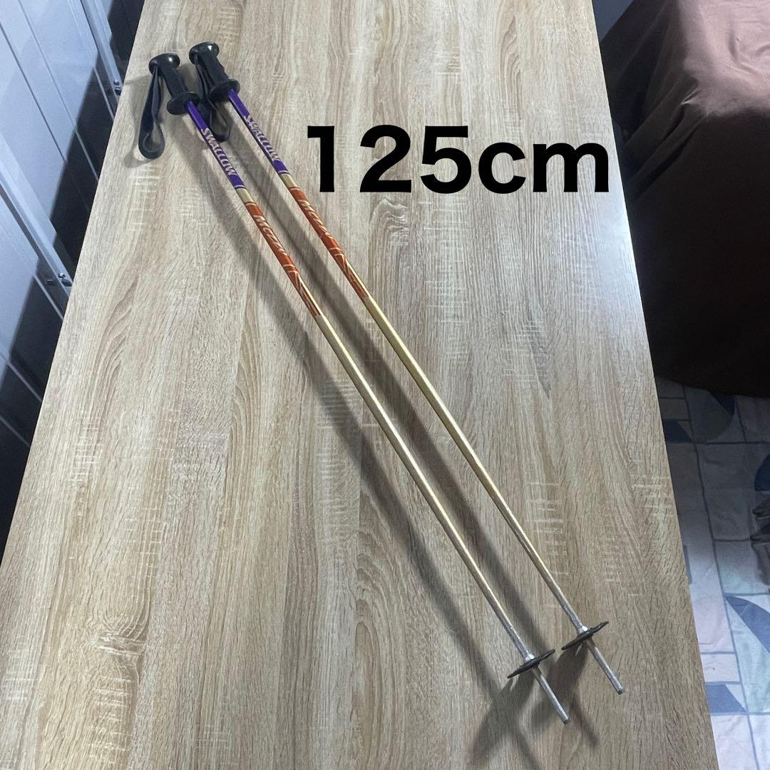 SALOMON170cm Hart27/27.5cmストック付きスキーセット