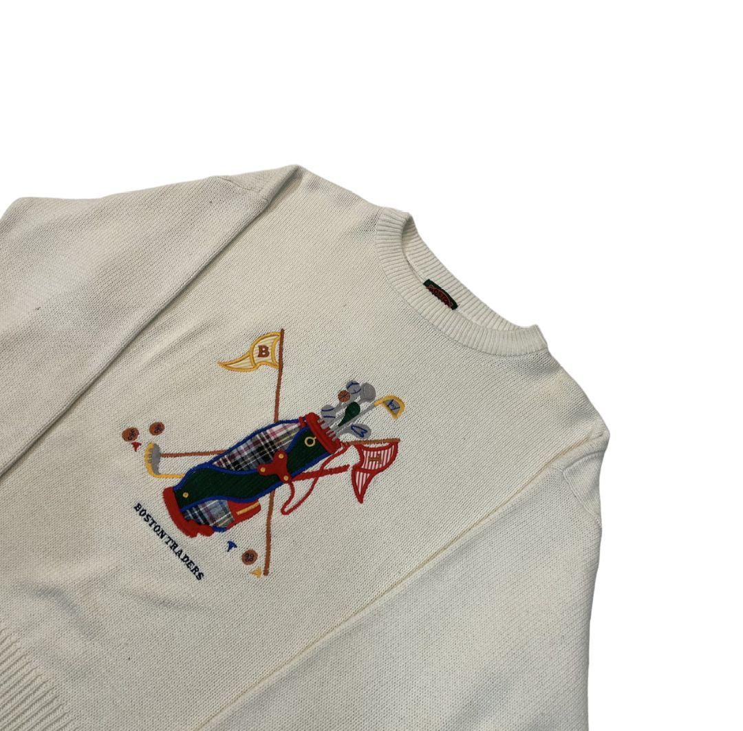 メンズウェア vintage cotton design knit