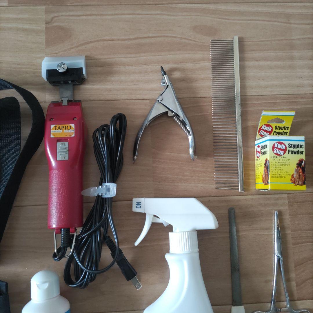 トリミングセット TAPIO スピーディク 電動バリカン