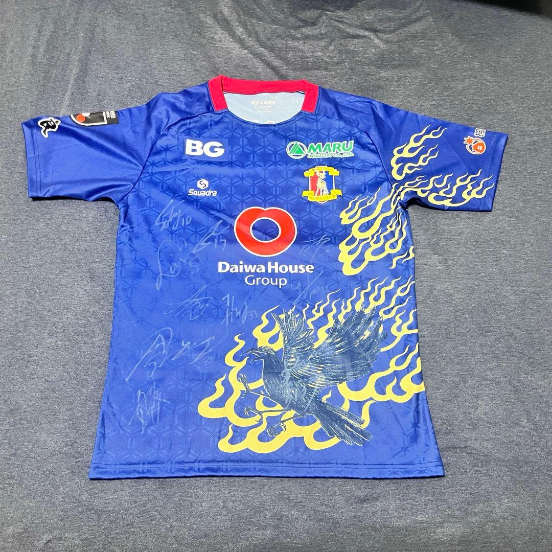 奈良クラブ2025　ユニフォーム 選手サイン入り　新品未使用