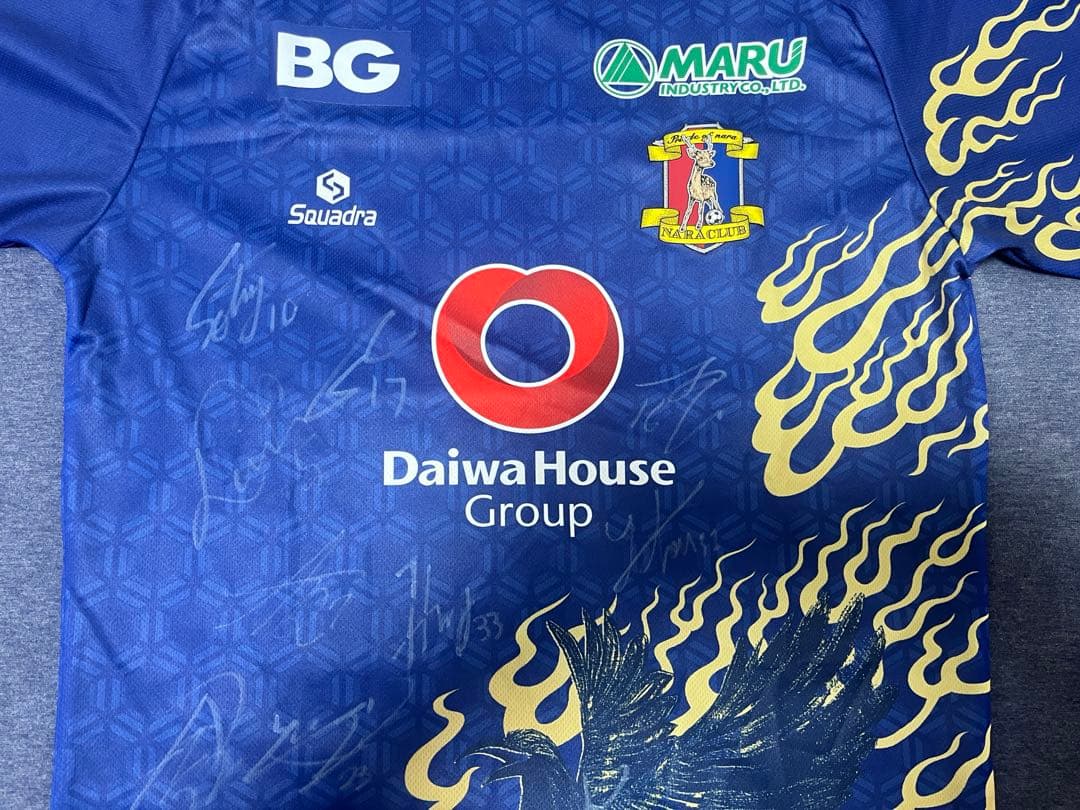 奈良クラブ2025　ユニフォーム 選手サイン入り　新品未使用