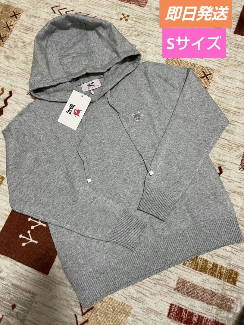 waac レディースゴルフウェア　ニットパーカー