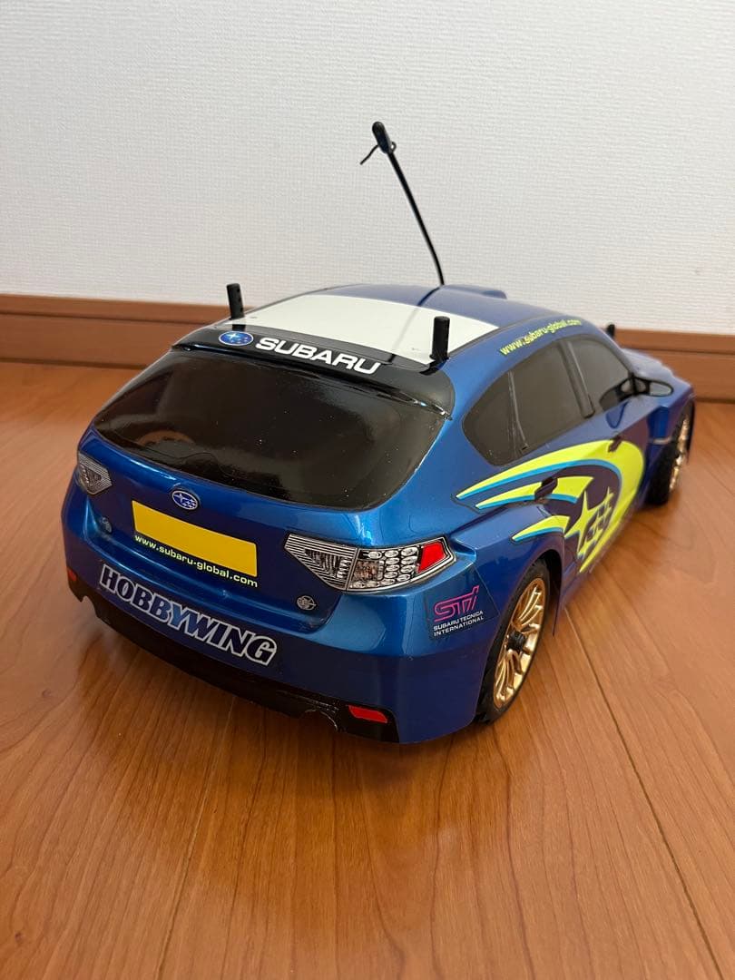 1/10 ラジコン 京商 EP フェザー インプレッサ ブラシレス ラリー