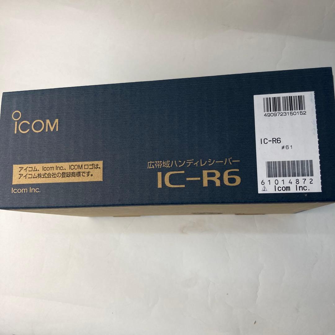 ICOM IC-R6 エアバンドに最適　受信機　新品