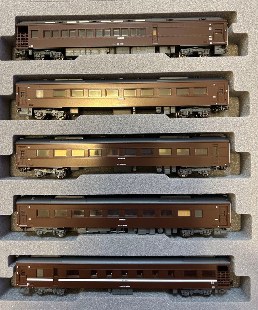 KATO 10-1499 D51 200＋35系SL「やまぐち」号　6両セット