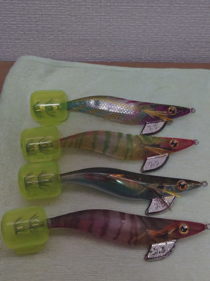 ダイワ　ヤマシタ　シマノ　エギ16本セット　ケース＆カンナカバー付