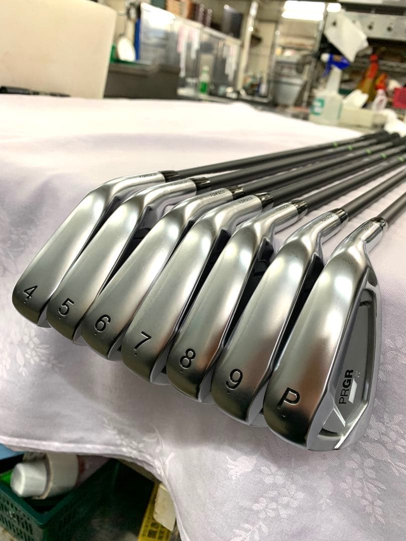特注 PRGRプロギア02アイアン現行モデル4〜Ｐ7本 トラヴィル 95S
