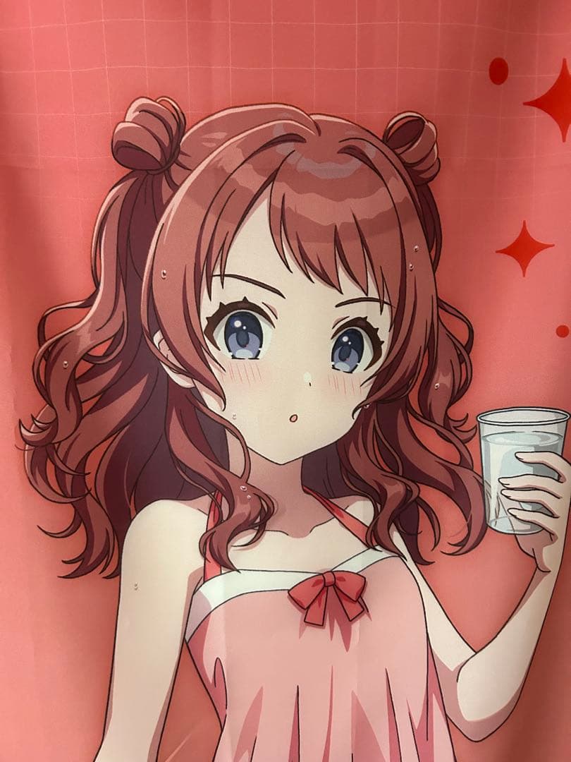 学園アイドルマスター　極楽湯コラボ 花海咲季　のぼり　学マス