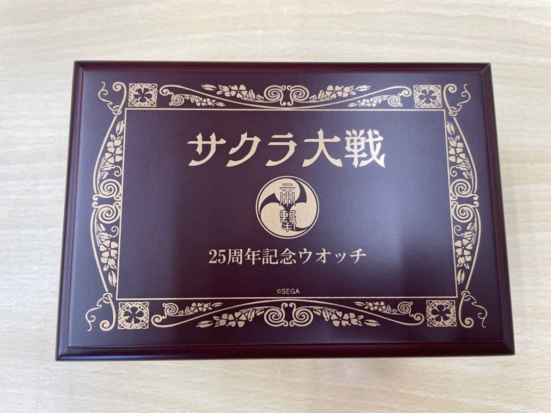 サクラ大戦 ×セイコー25周年記念オフィシャルウォッチ　世界限定2500個