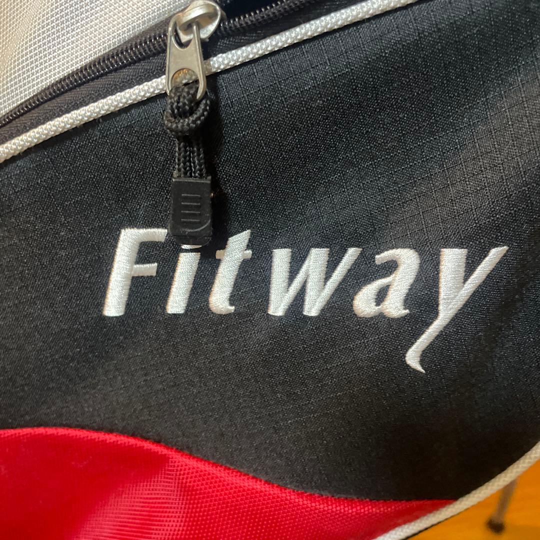 超軽量＆6分割】Fitway スタンド式キャ ディバックゴルフバッグ