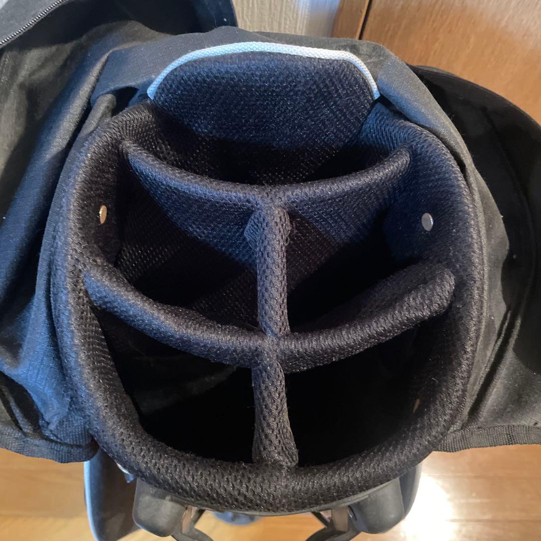 超軽量＆6分割】Fitway スタンド式キャ ディバックゴルフバッグ