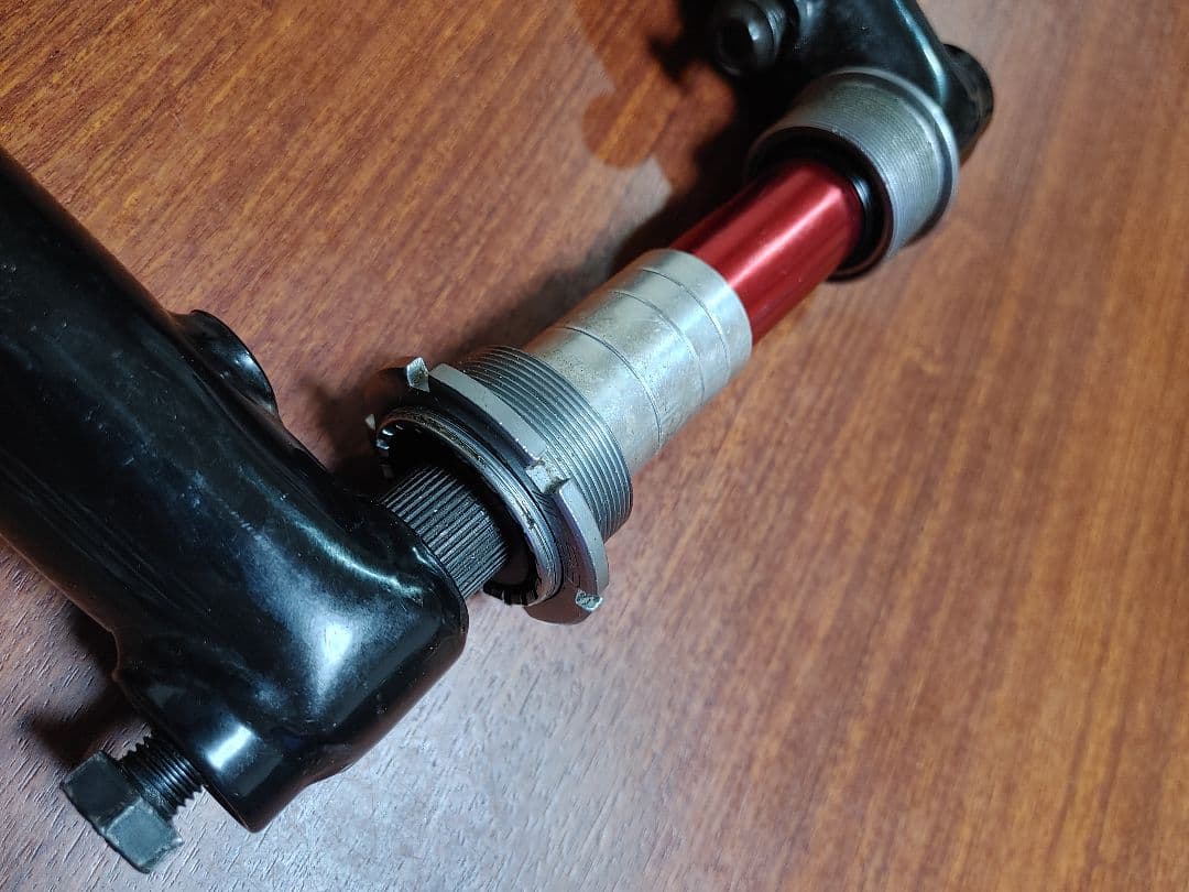 FSA クロモリ？　クランク&BBセット