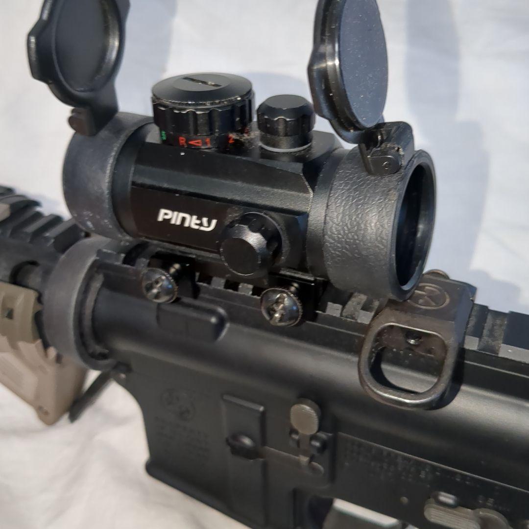 東京マルイ　M4CRW　ハイサイクル電動ガン　外装カスタム品　付属品多数あり