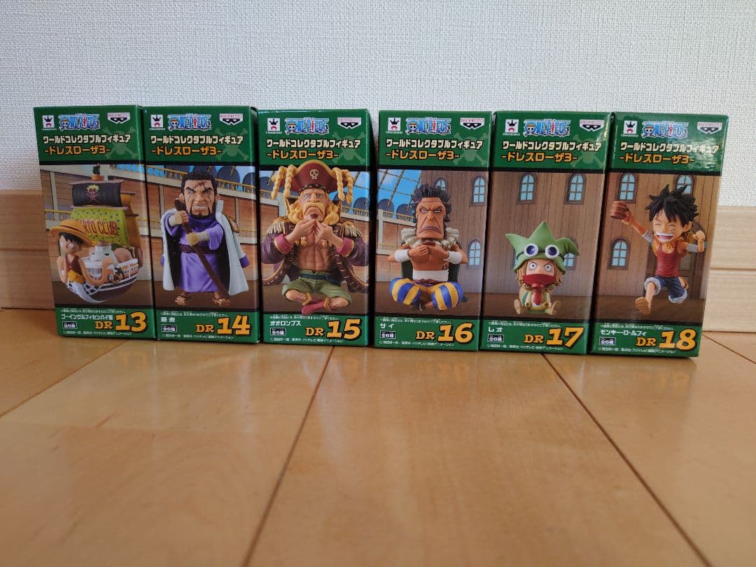 ワンピース ワールドコレクタブルフィギュア ドレスローザ24体セット