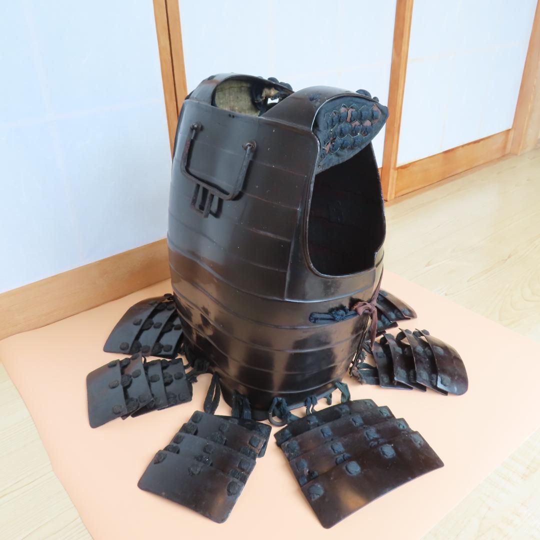 戦国時代の貸し具足　蛇の目九曜紋（鎧兜・鎧・甲冑・胴・具足）