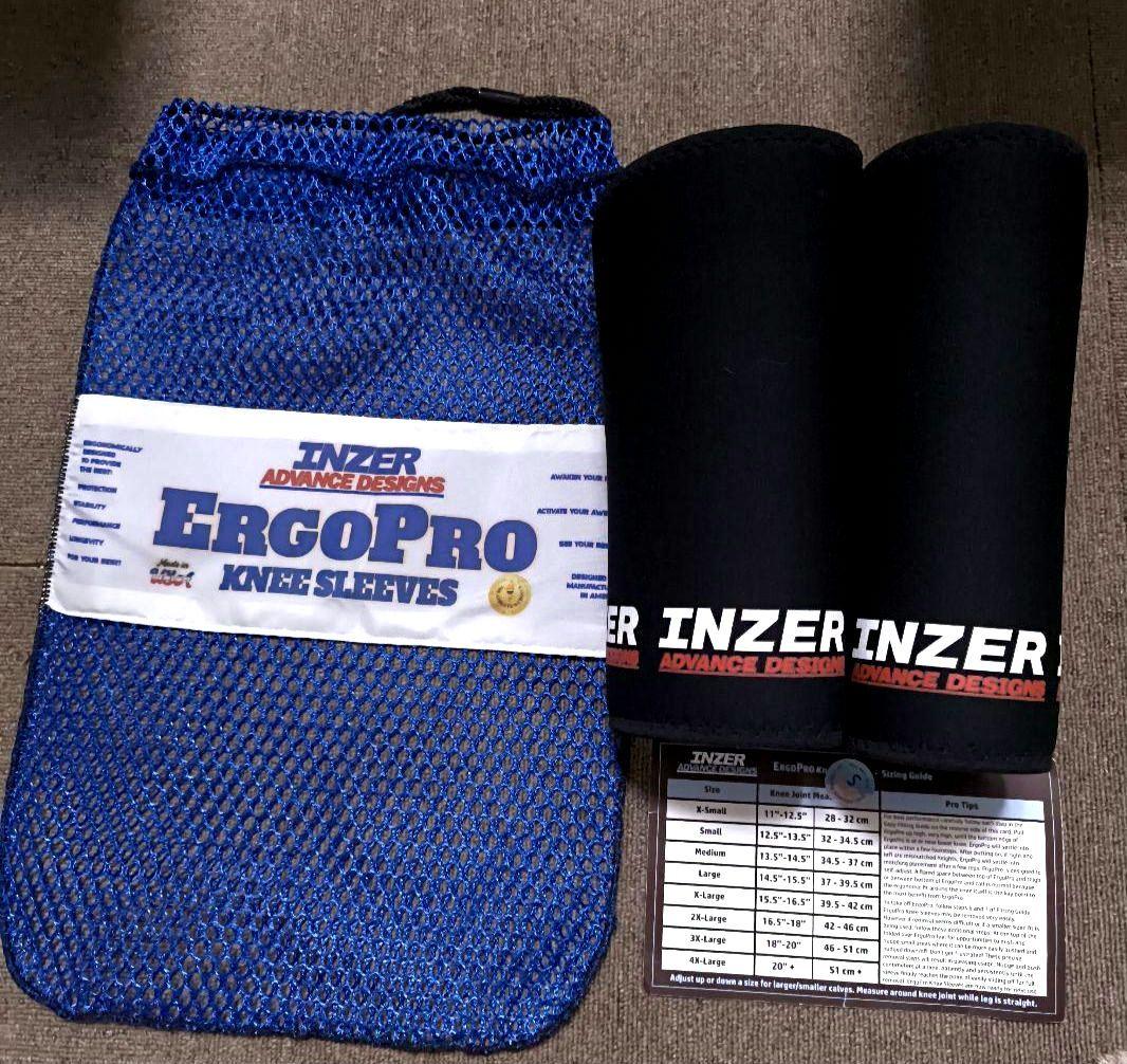 INZER ErgoPro Knee Sleeves Sサイズ