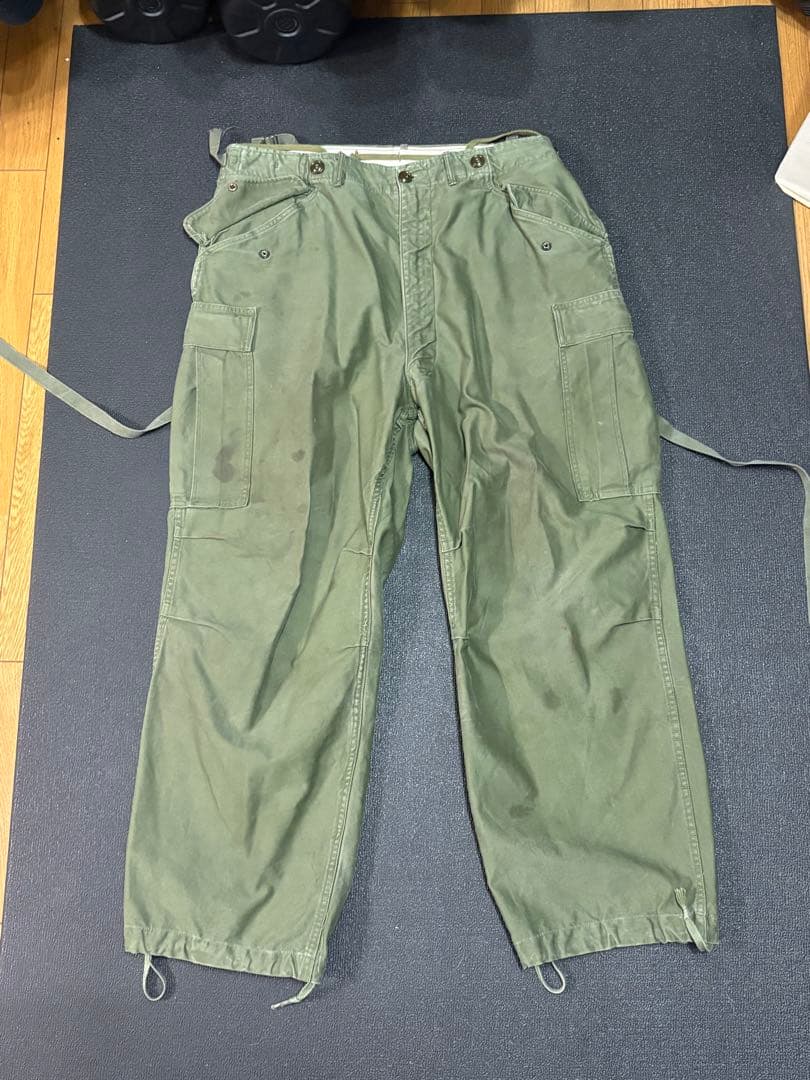 50's M-51 アメリカ軍US ARMYフィールドパンツ ヴィンテージ 実物
