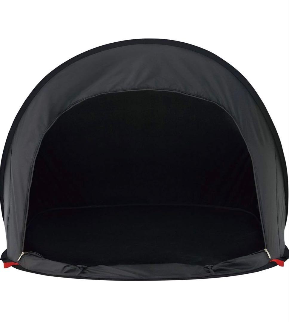 LOGOS(ロゴス)UV ワンタッチテント ポップアップテント ブラック 黒