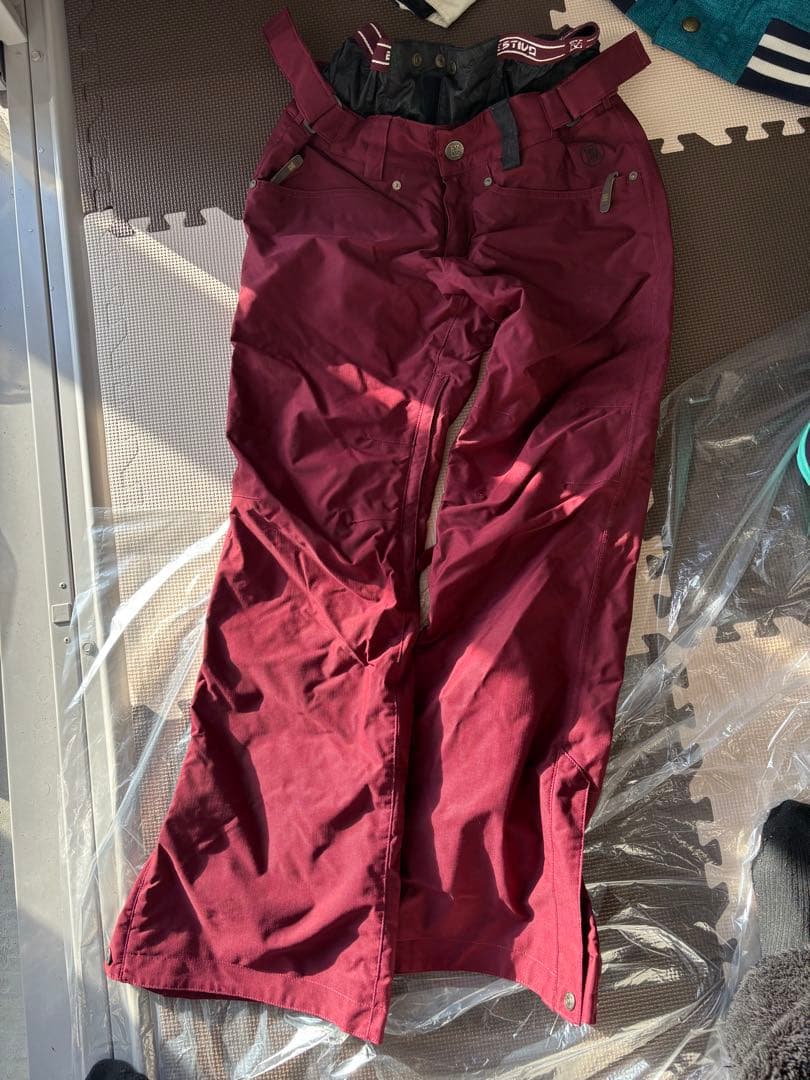 Burton スノーボード 紫と緑 FLUXバインディング