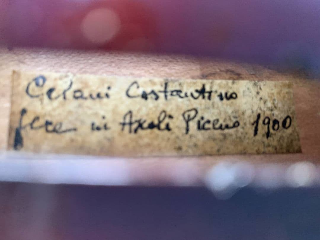 バイオリン本体 ブラウン 木製 アーチ型　4/4