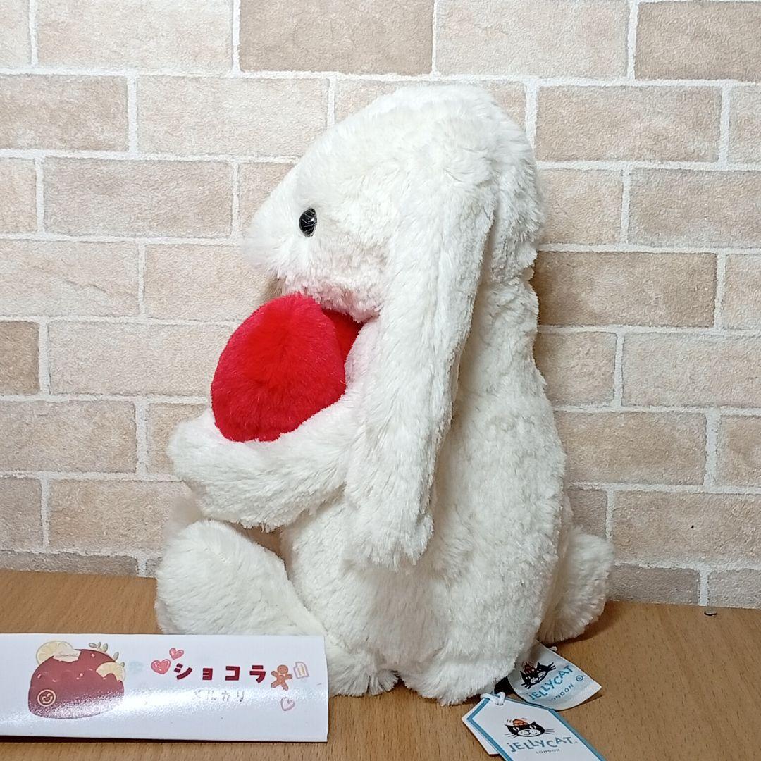 　red love heart bunny うさぎ　ハートバニー