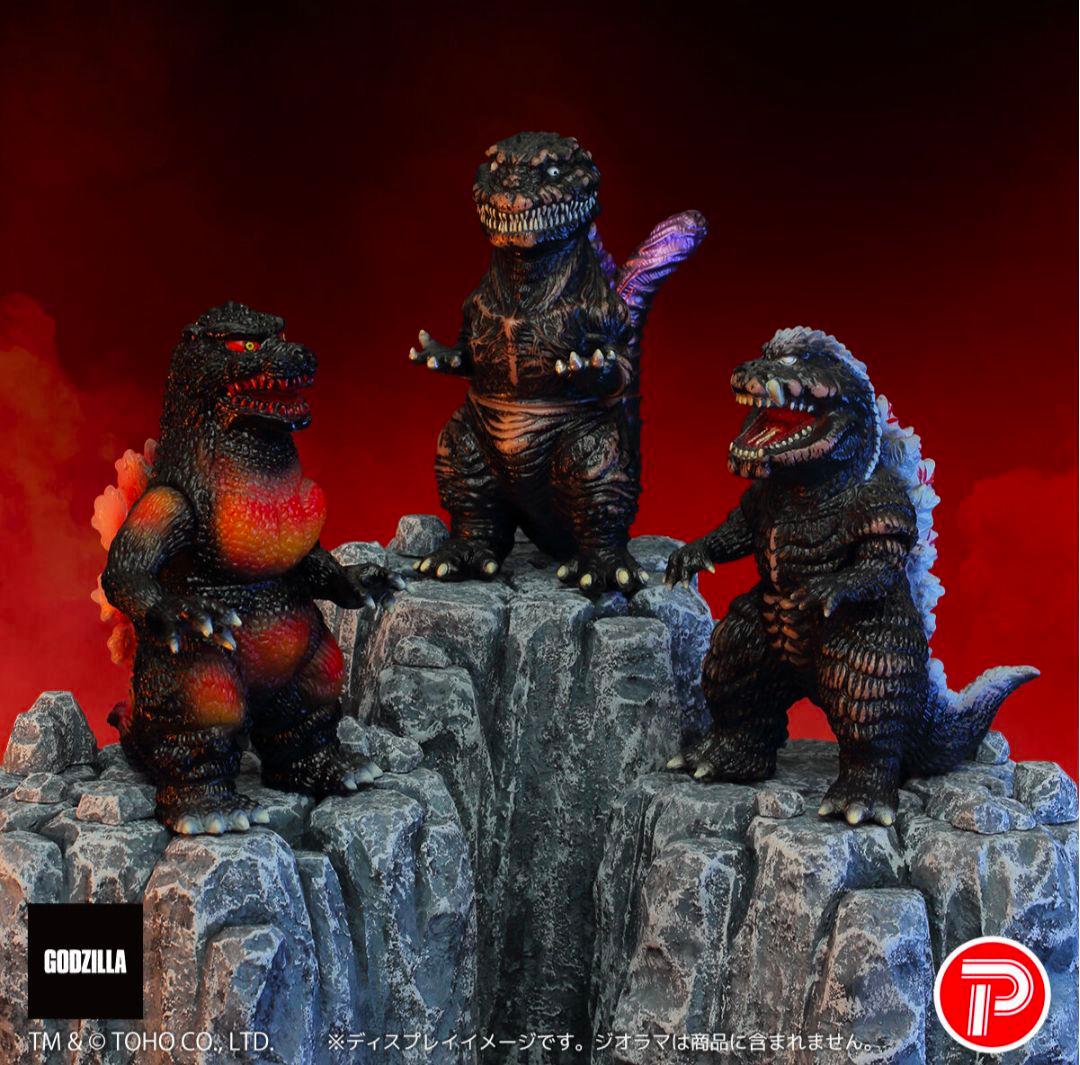 GVA バーニンググロー3体セット(ピコピコ) GODZILLA ゴジラ a