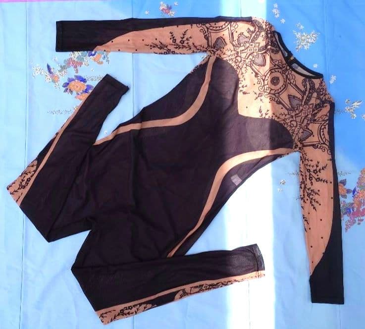 【舞台衣装】オールインワンレオタード 170cm 高身長さん向け