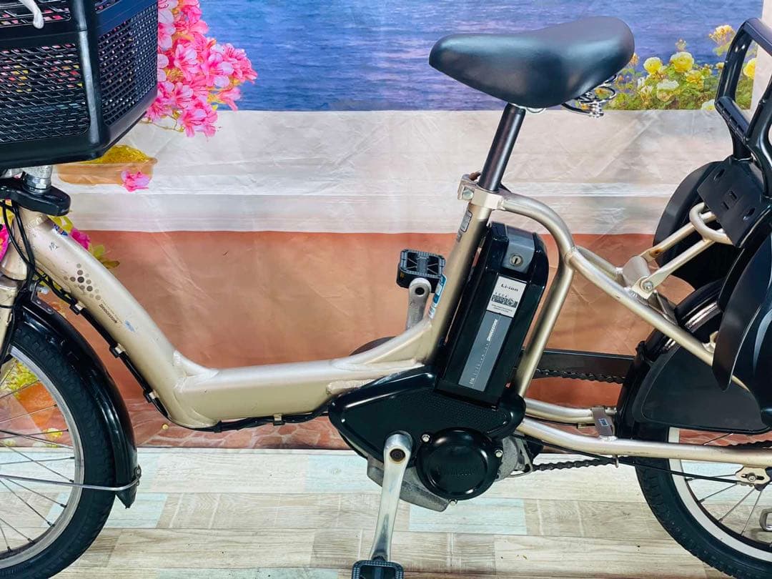 超特価！アンジェリーノ⭐️ブリヂストン子供乗せ電動アシスト自転車Y3195