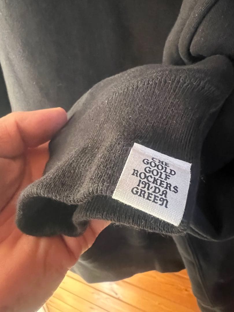 GOOLD GOLF ROCKERS OG LOGO HOODIE XL 黒