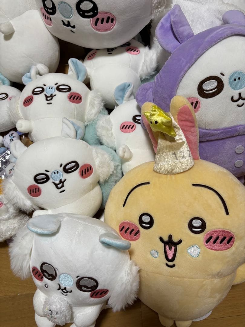 ちいかわモモンガいっぱいぬいぐるみキーリングなどなどまとめて